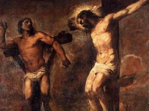 Cristo e o bom ladrão